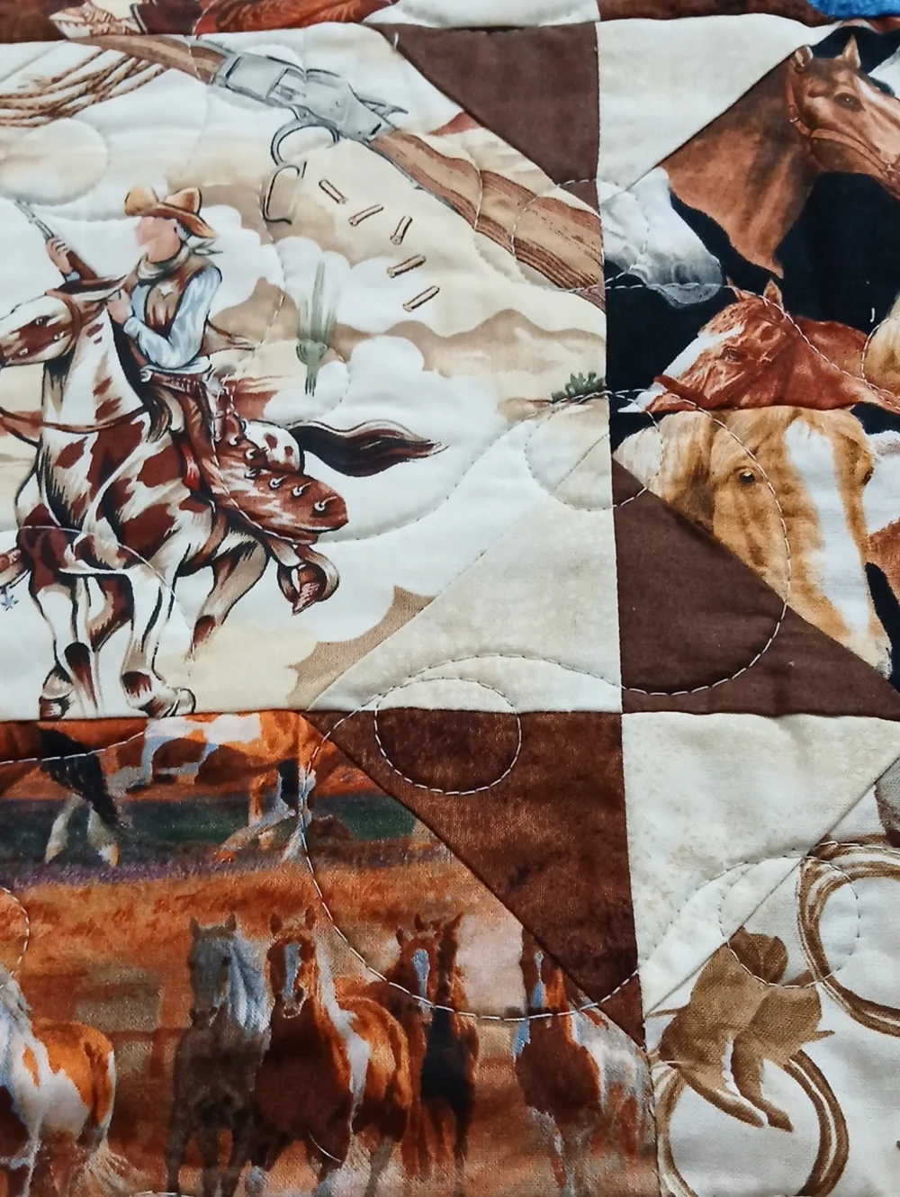 Handmade Horse Quilt